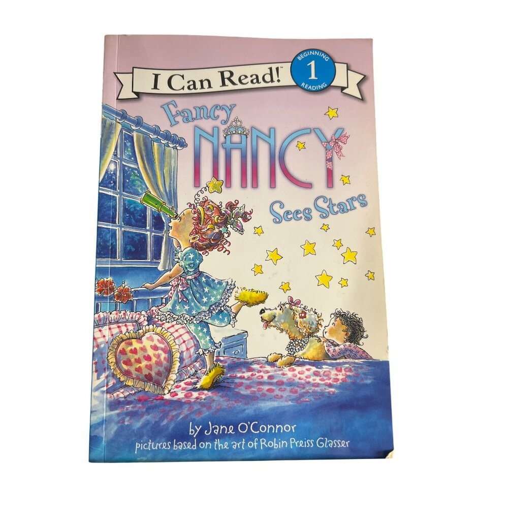 Fancy Nancy Sees Stars Paperback Book Beginner Level 1 Book By Jane OConnor